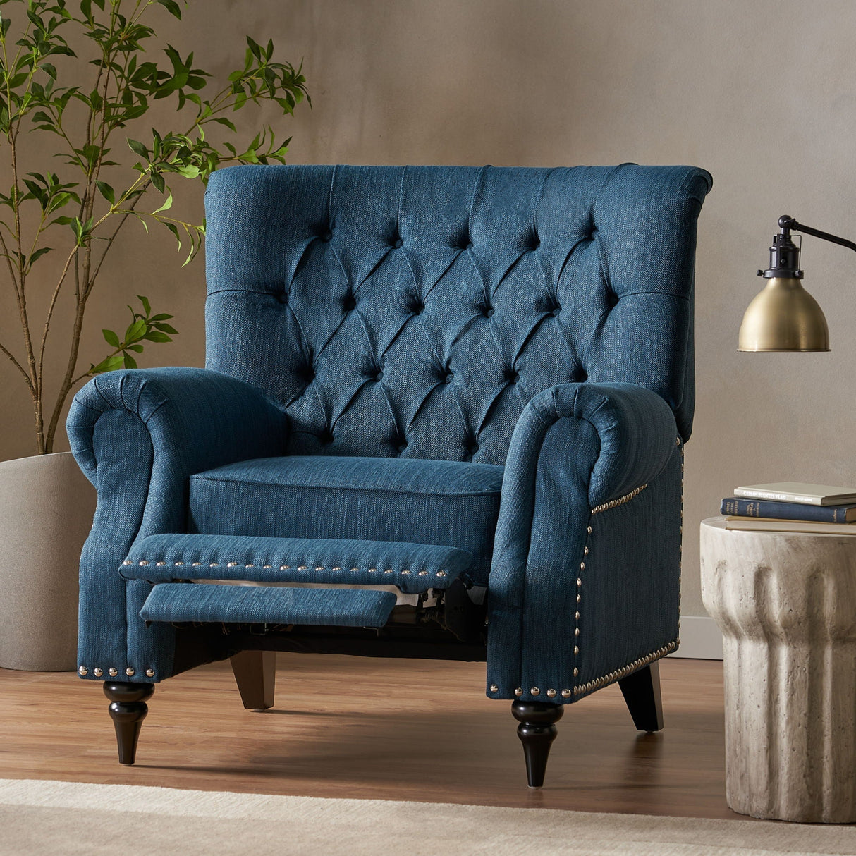 Classic Style Push Back Chair