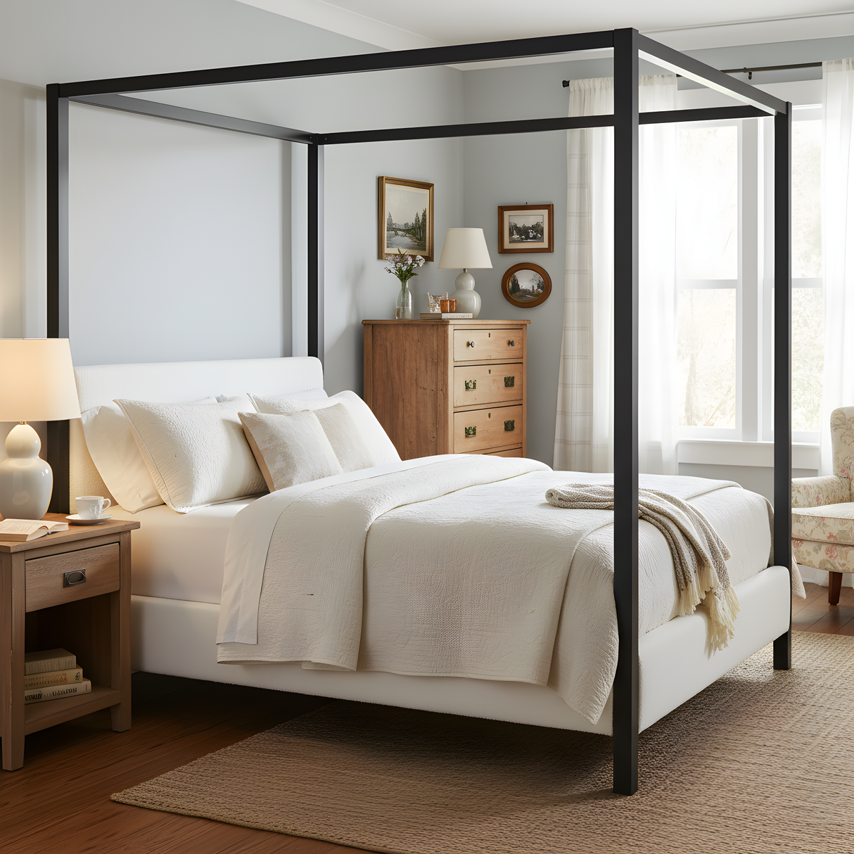 Modern Canopy Bed