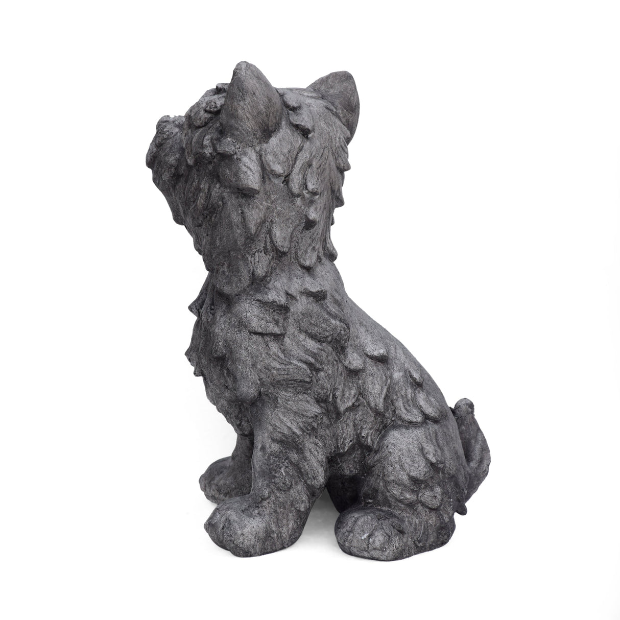 Cricket Dog Cast Stone Garden Statue
