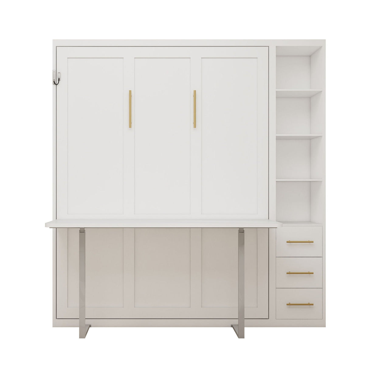 Folding Vertical Murphy Wall Bed