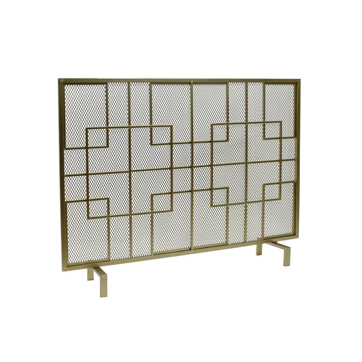 Dorothy Modern Single Panel Iron Fire Screen