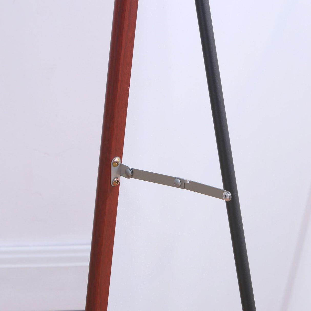 4Th Generation Floor Standing Full Length Mirror Wall Mounted Glass - Transparent