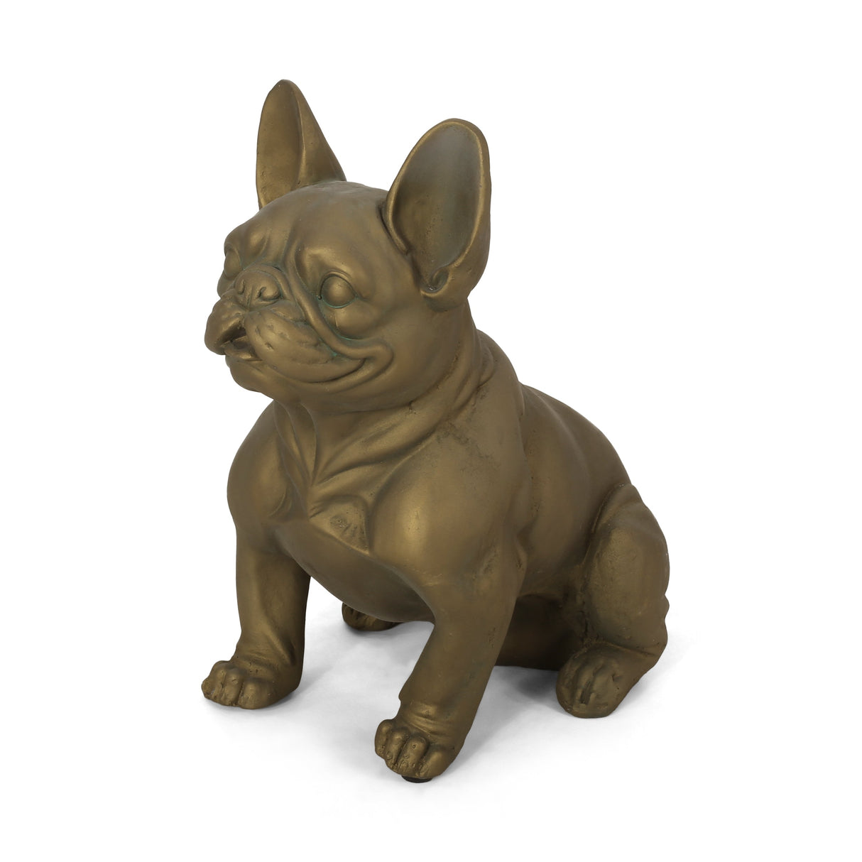 Dog Garden Sculpture, Outdoor French Bulldog Garden Statue