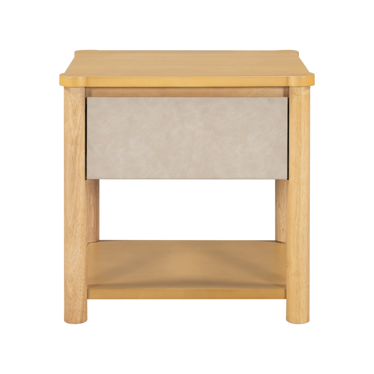 Wood Nightstand Set of 2