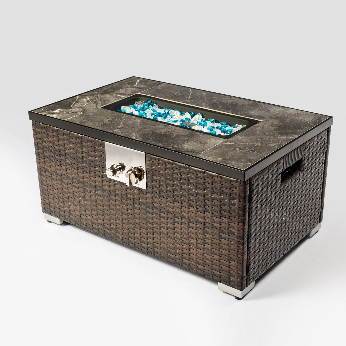 32" Propane Gas Fire Pit Table, 50000 BTU