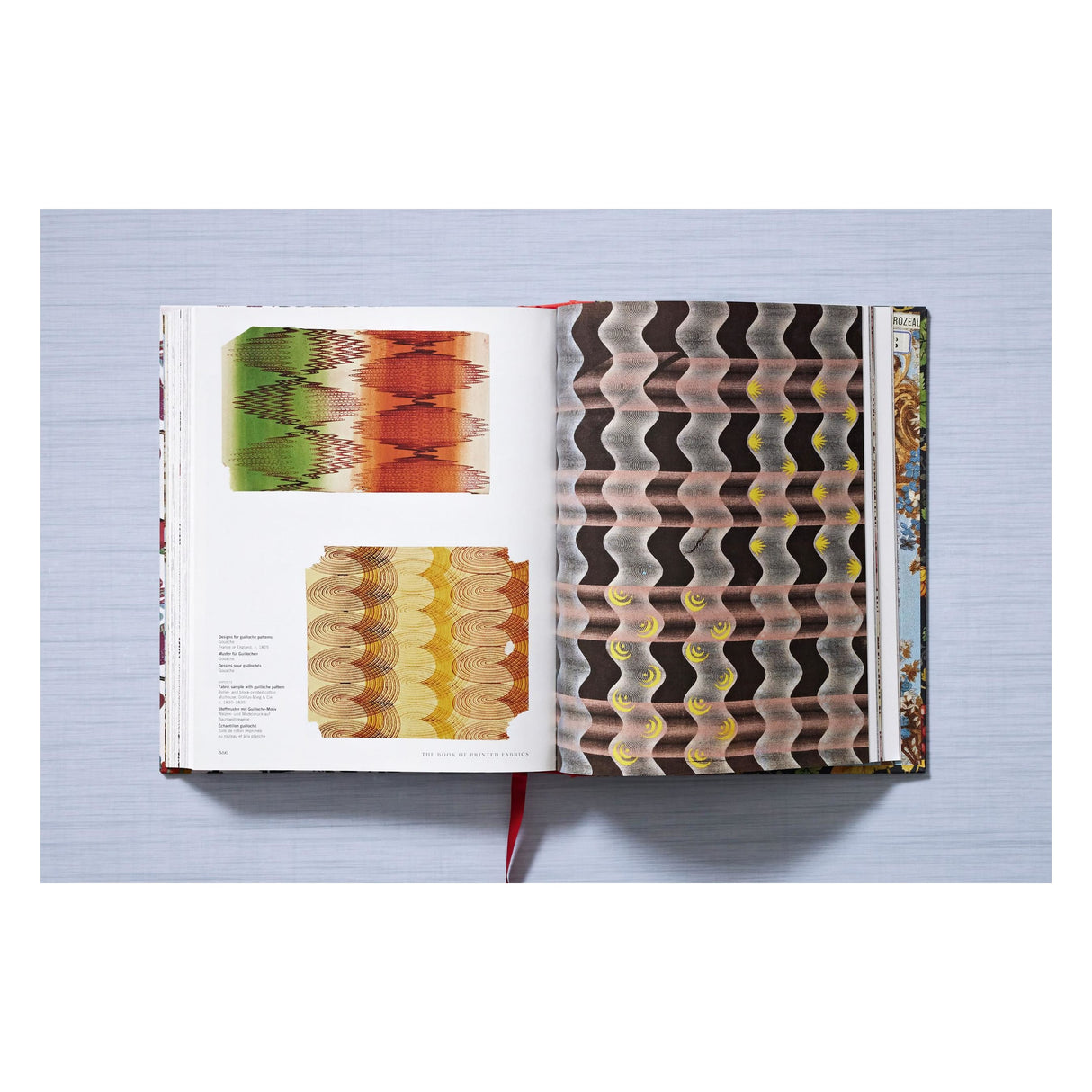 The Book of Printed Fabrics. From the 16th century until today (German, French, English)