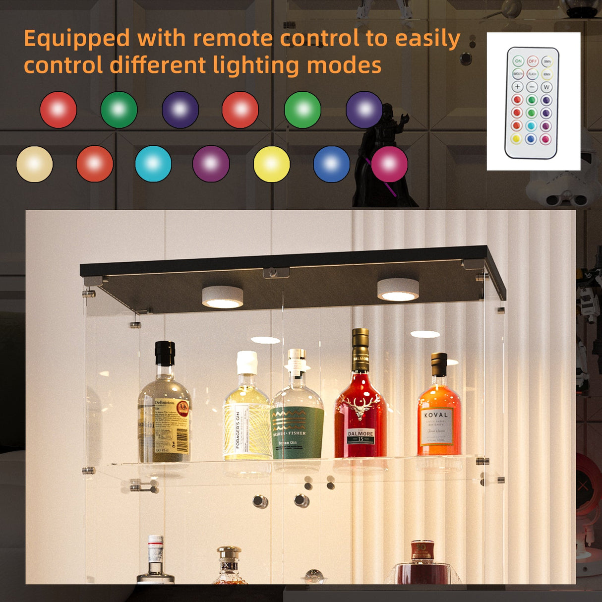 Tempered Glass Display Cabinet