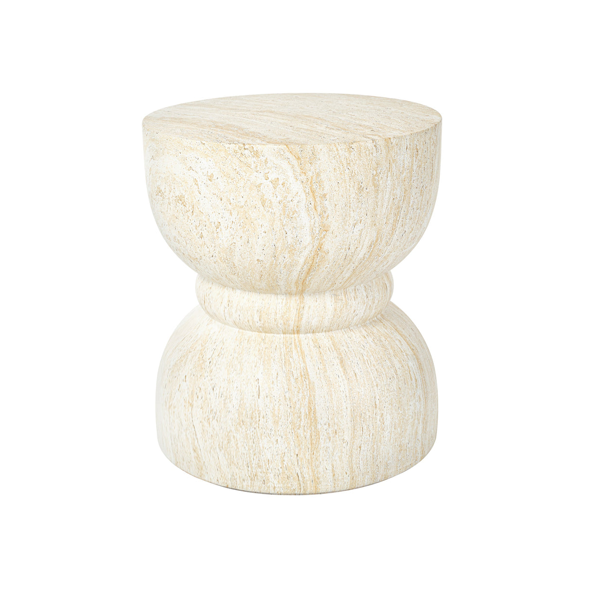 U_Style Outdoor Concrete Side Table