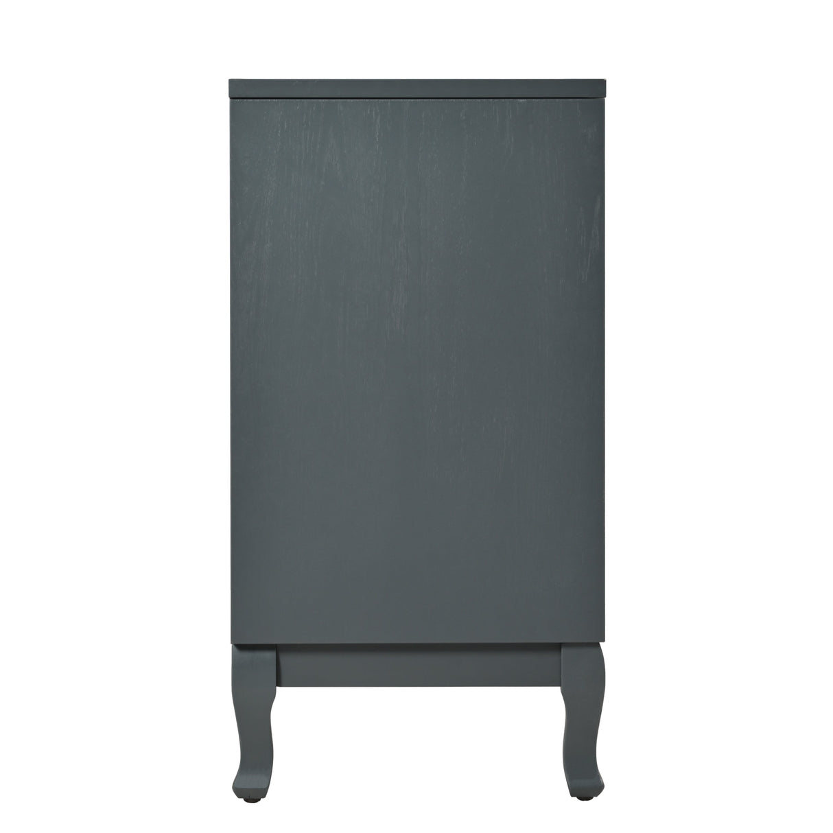Retro Industrial Grey 4-Door Sideboard