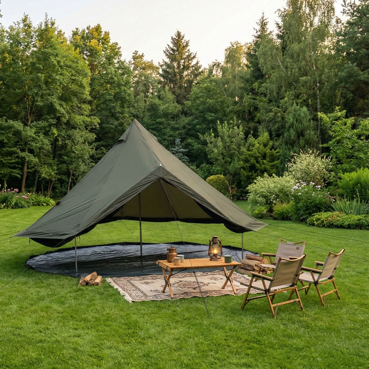 4 Season Bell Tent 13.1FT