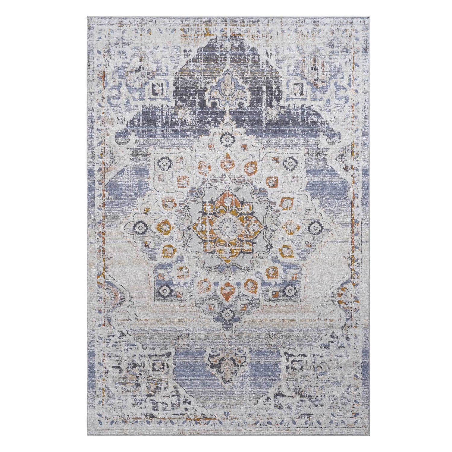 NAAR PAYAS Collection Medallion Non-Shedding  and Stain Resistant Area Rug