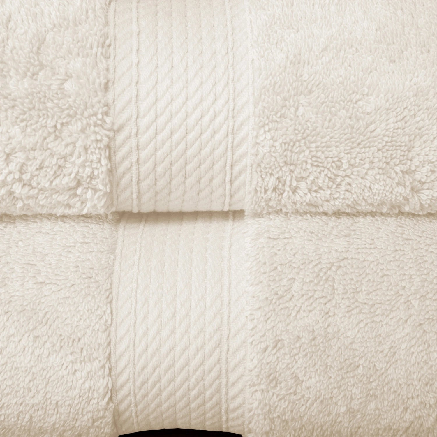 Madison Egyptian Cotton Plush Heavyweight 6 Piece Towel Set - Egyptian Cotton Towel Set by Superior Brand