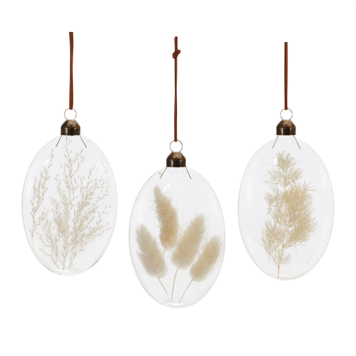 Natural-Dried-Floral-Glass-Ornament-(Set-of-12)-Christmas-Ornaments