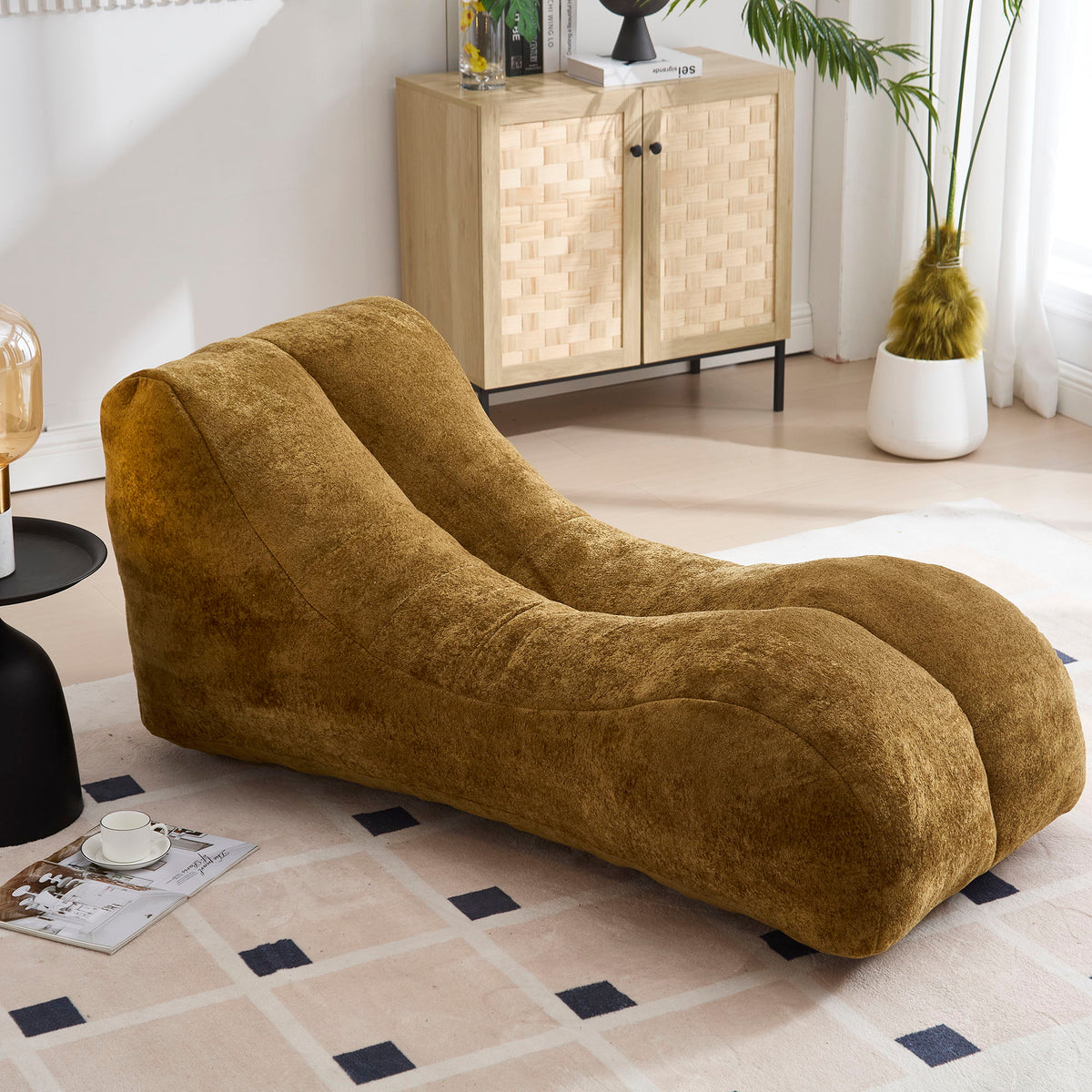 Bean Bag Sofa Chair with High Quality Sponge Filling - Fabric