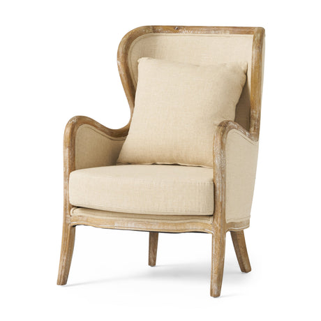 Crenshaw-Beige-Fabric-Wing-Arm-Chair-with-Oak-Frame-and-High-Back-Accent-Chairs