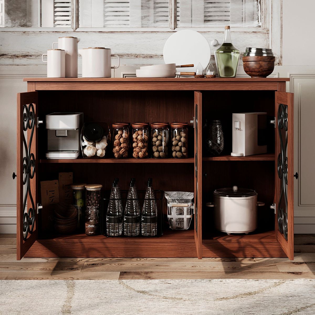 Morden Fort Sideboard Buffet Cabinet with Storage