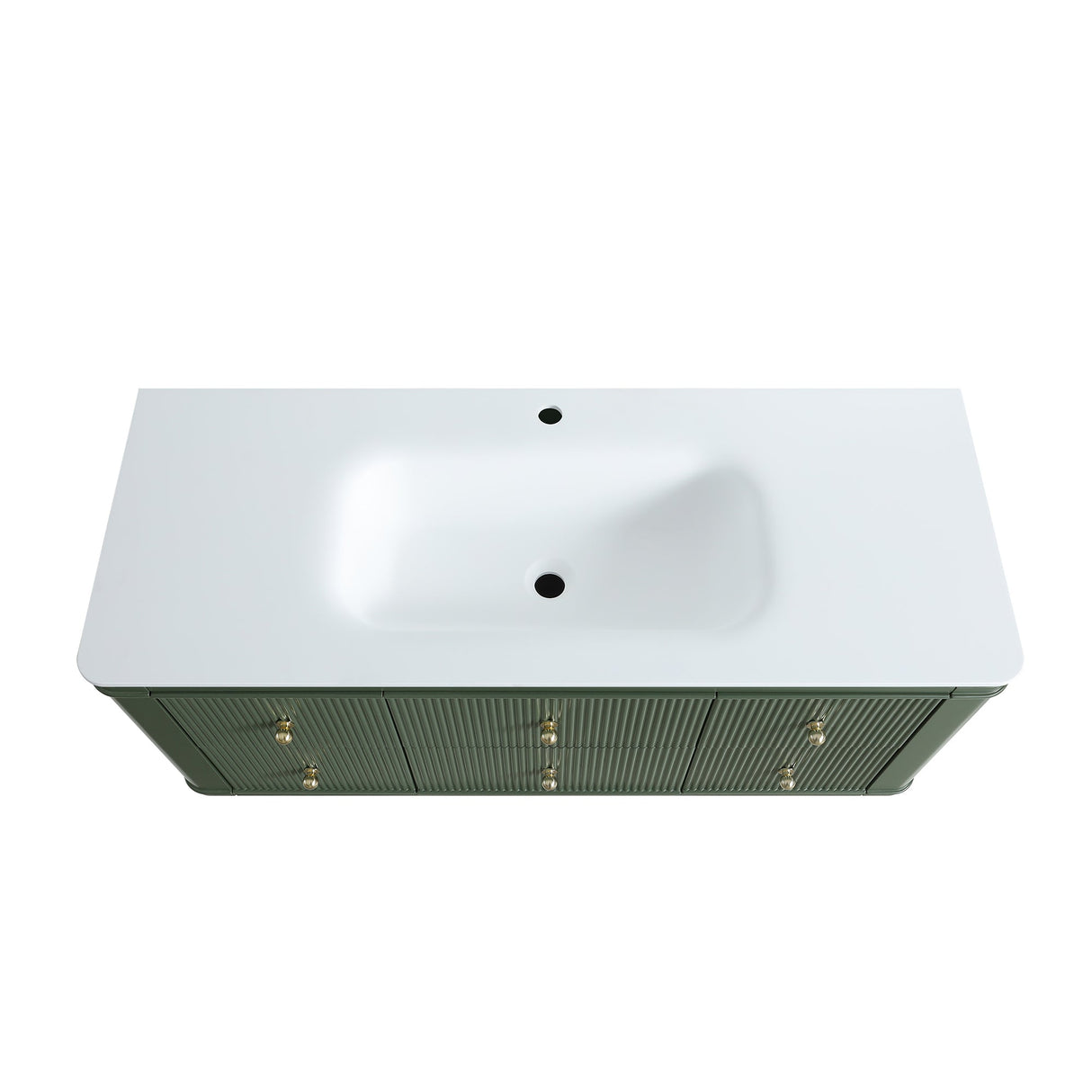 48" Wall Mounted & Floating Single Bathroom Vanity