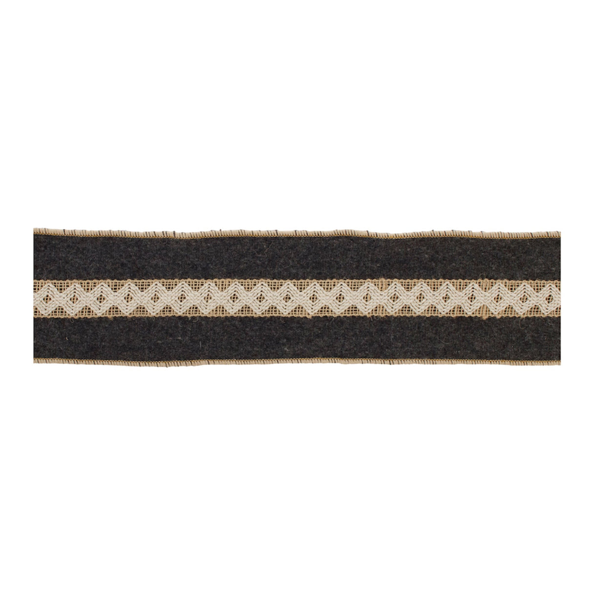 Wool Holiday Ribbon (Set of 2)