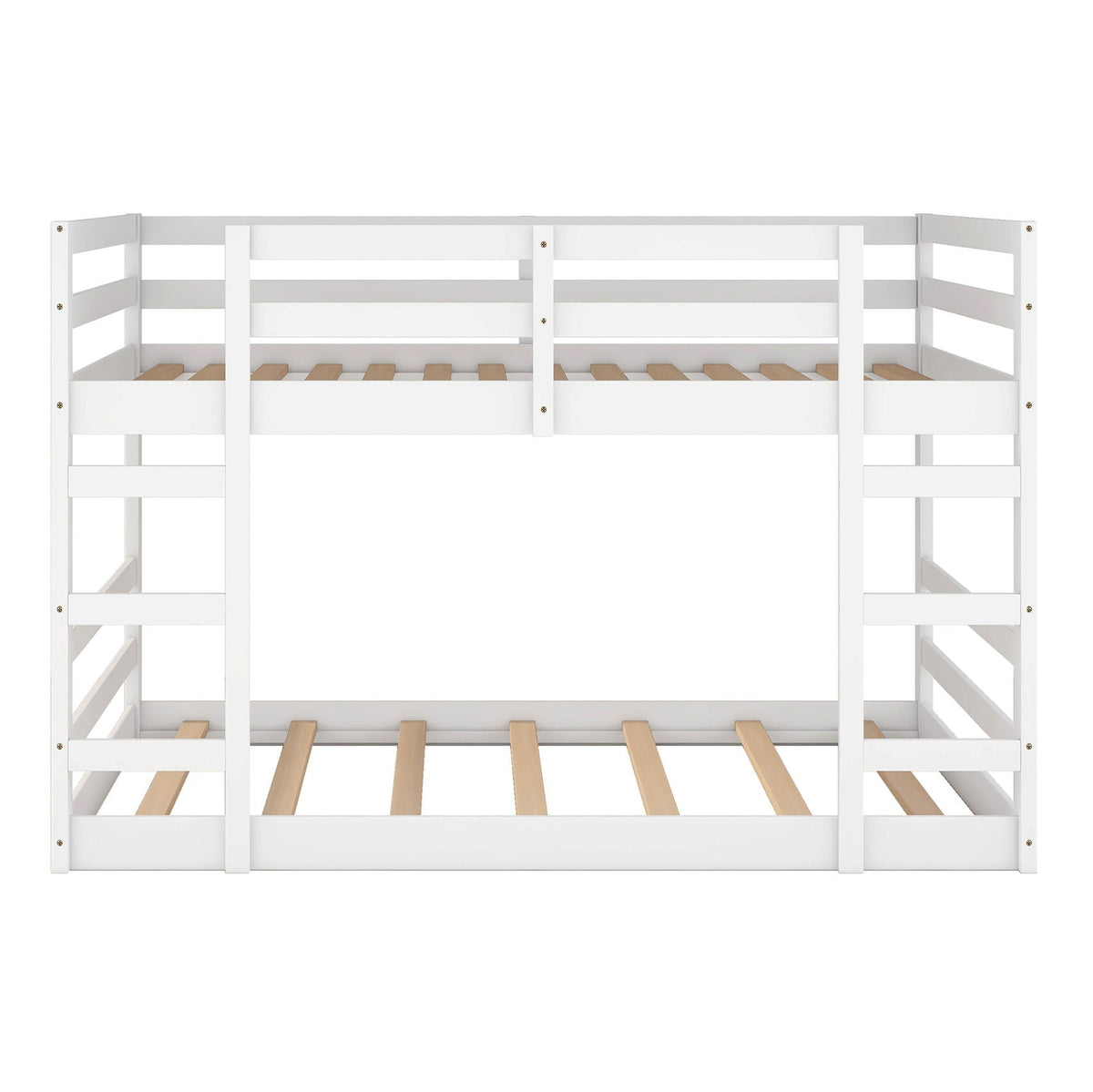 Solid Construction, Bunk Bed With Ladder