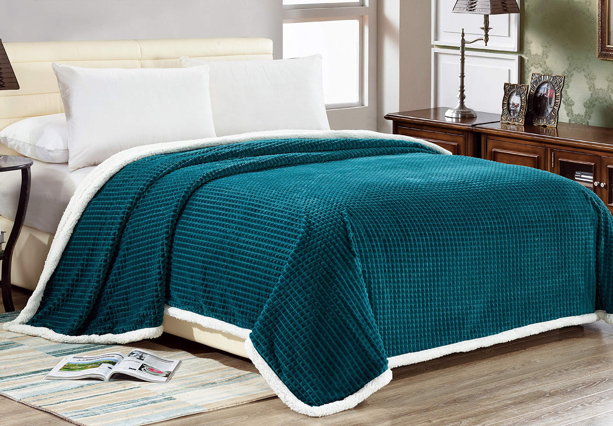 Faith, Hope, Love Home Decor Ultra Lush Reversible Sherpa Elite Blanket