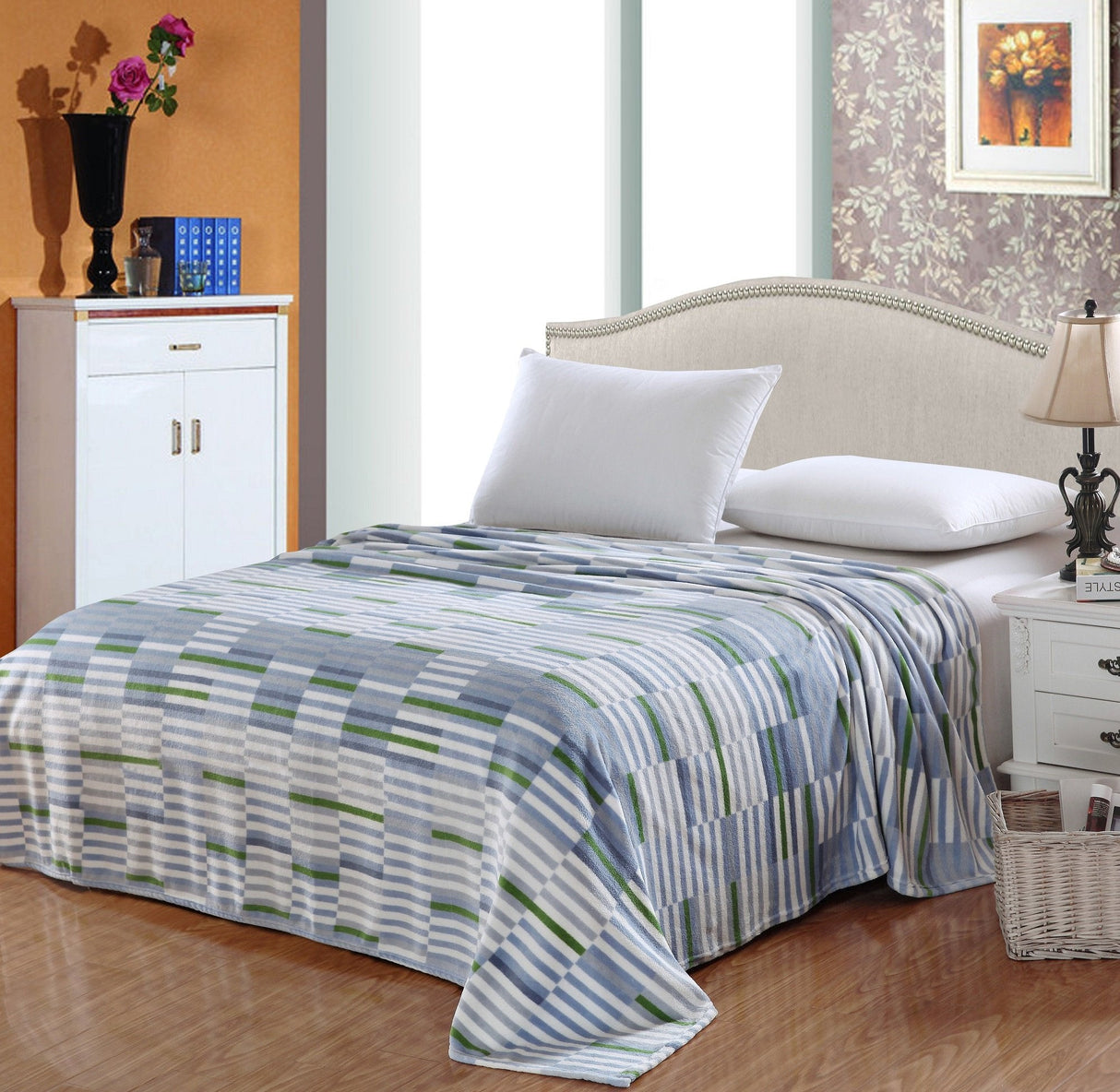 Faith, Hope, Love Home Decor Ultra Lush King Size Camesa Microplush Blanket