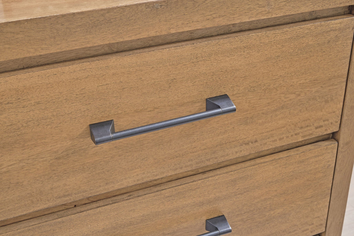 Sherbana - Dresser And Mirror - Light Brown