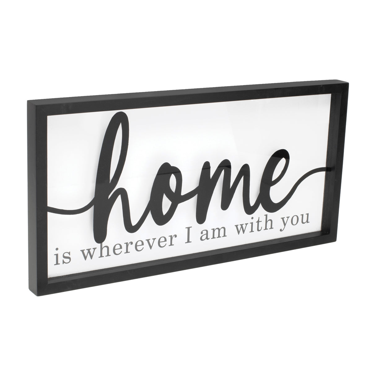 Home sentiment sign 23.5"l