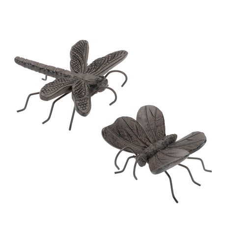 Dragonfly-and-Butterfly-Insect-Pot-Sitter-(Set-of-12)-Garden-Decor