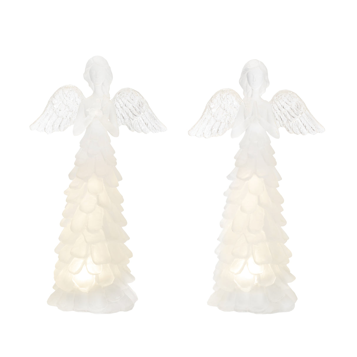 Led-frosted-angel-figurine-(set-of-4)-Figurines