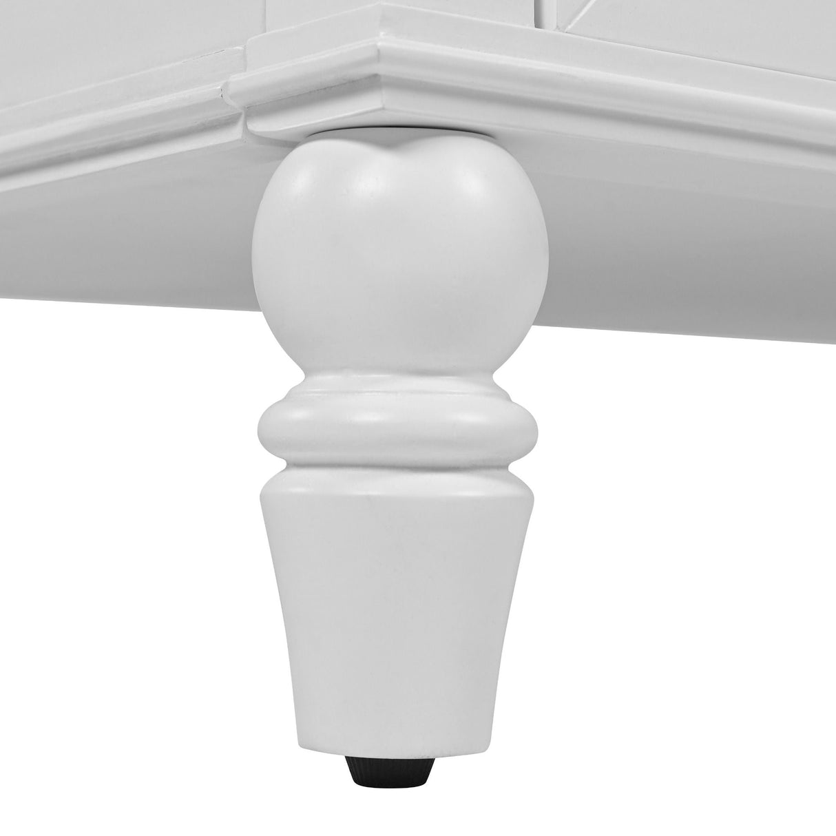 Bathroom Vanity With Sink, 2 Door Storage With Soft Closing Hinges - White