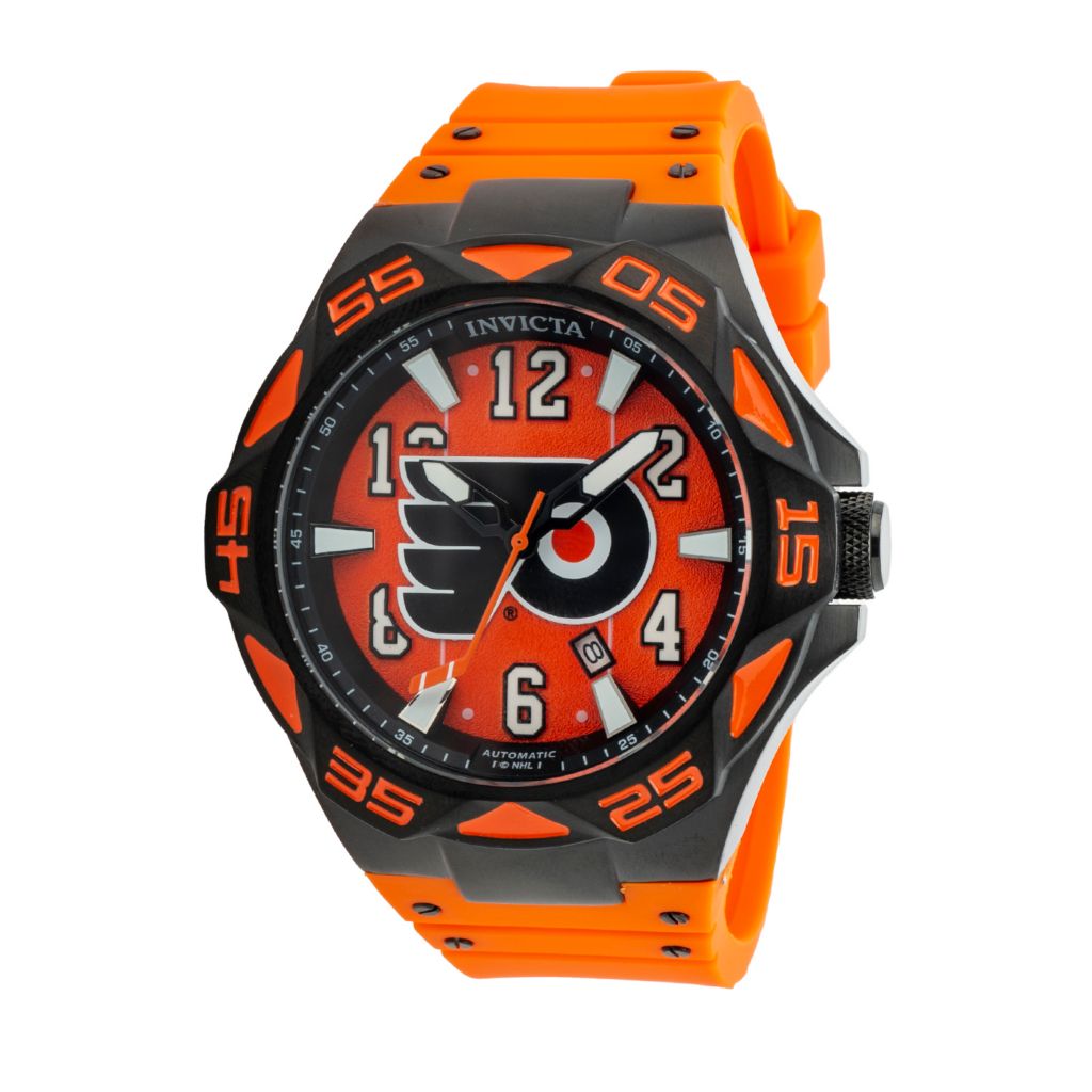 Invicta NHL Pro Diver 52mm Automatic Silicone Strap Watch