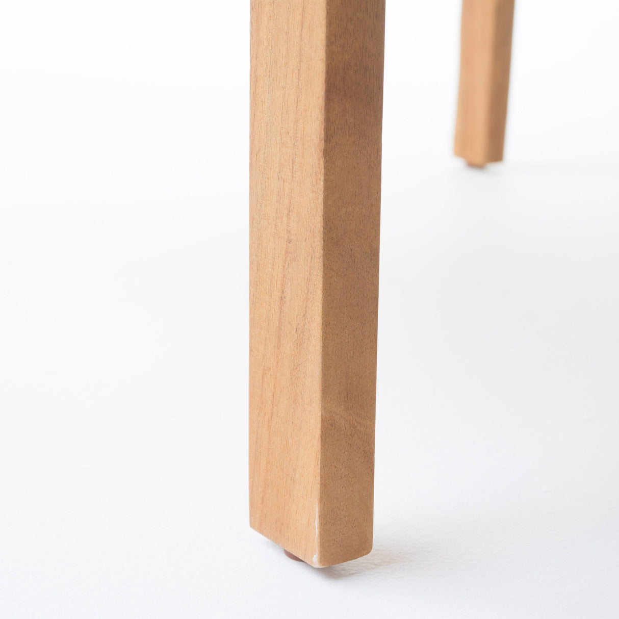 Acacia Wood Outdoor Chat Set with Water-Resistant Cushions, 4PC