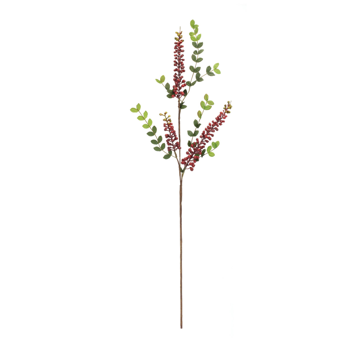 Burgandy Berry Foliage Spray (Set of 6)