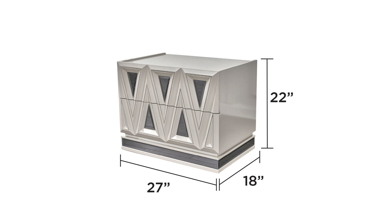 Lavita 2-Drawer Nightstand