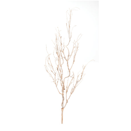 Beige-twig-branch-(set-of-6)-Artificial-Flowering-Plants