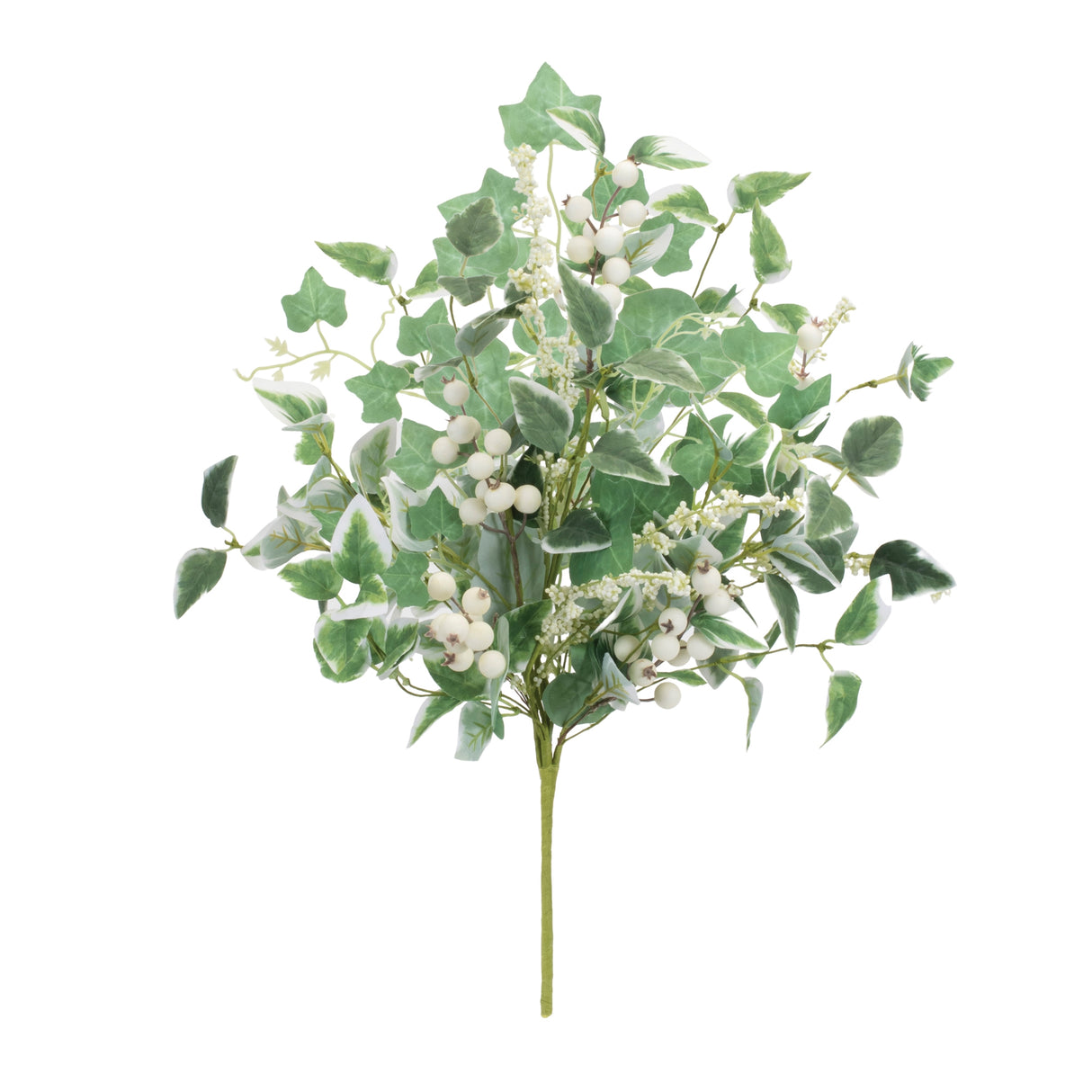 Mixed-ivy-foliage-berry-bush-(set-of-2)-Decorative-Objects