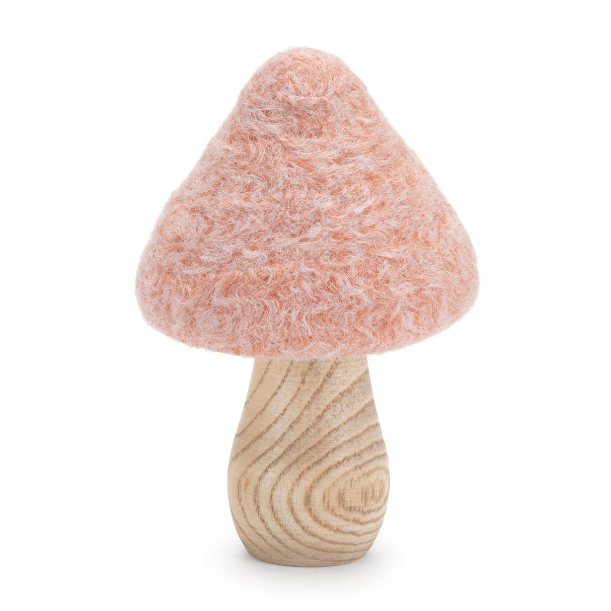 Felt Wood Mushroom Decor (Set of 24)