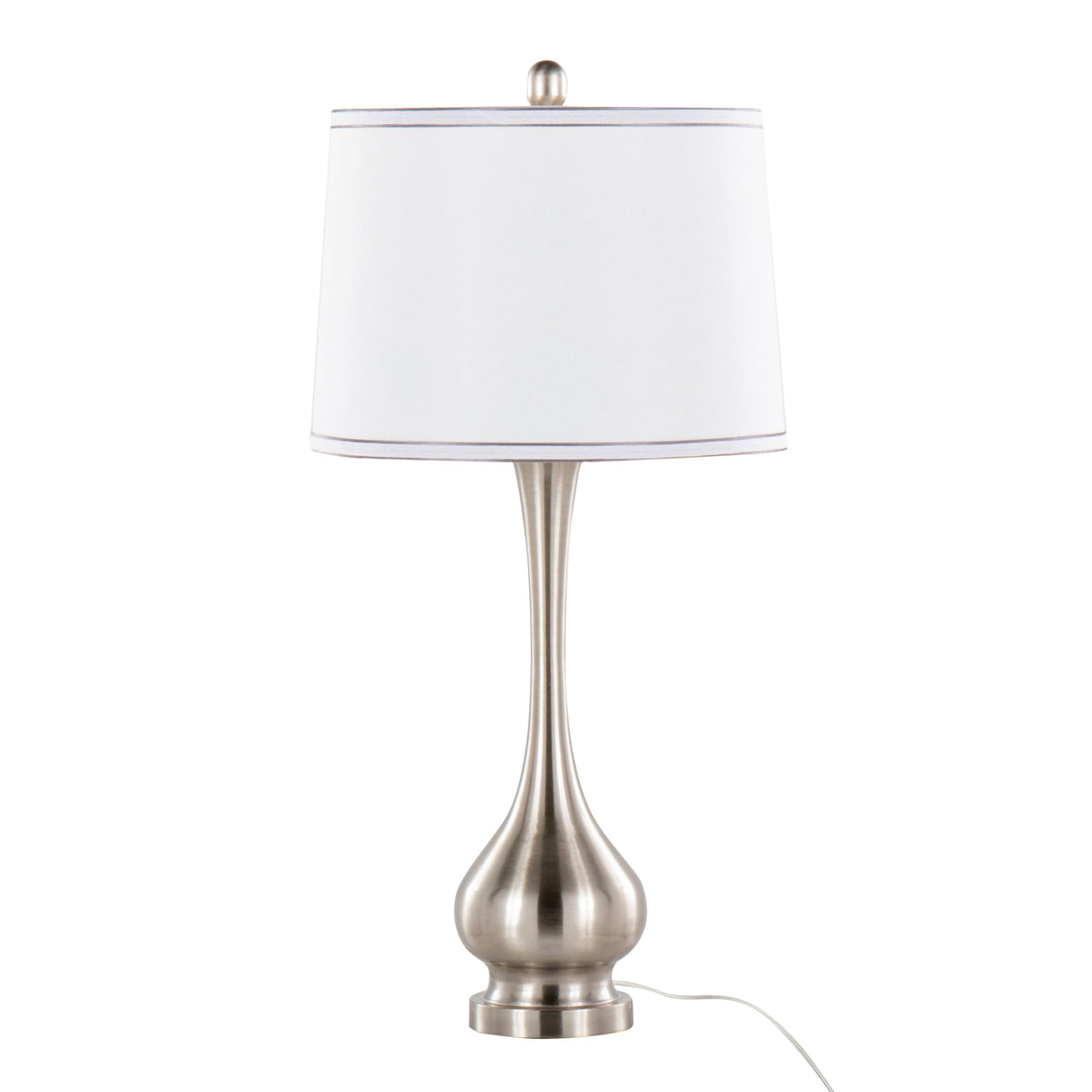 Cairo 28.75" Contemporary Metal Table Lamp Set of 2