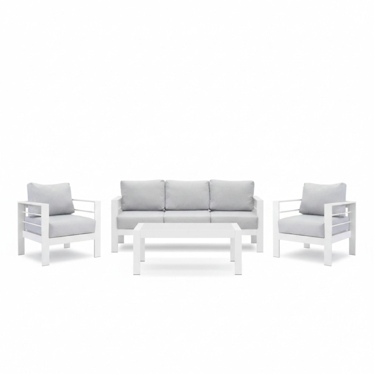 Outdoor Patio Set With All-Weather Thick Cushions