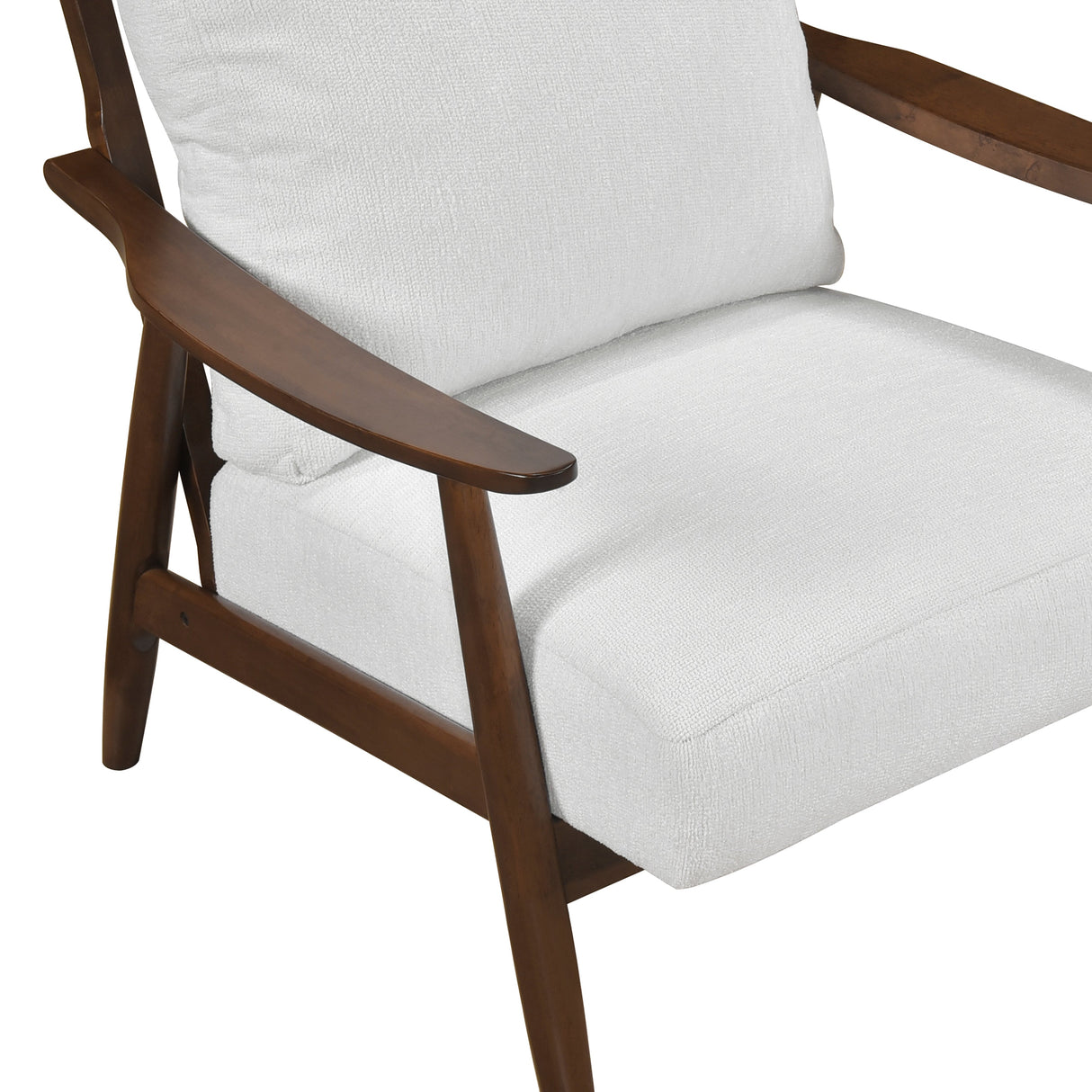 Sagebrooke Solid Wood Modern Accent Chair