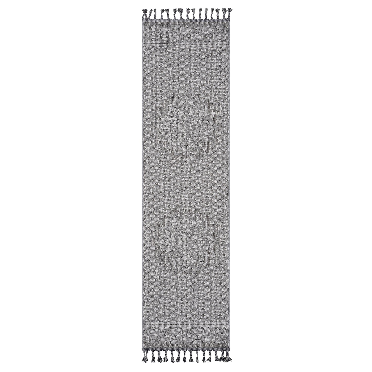 Naar guros collection medallion indoor/outdoor area rug