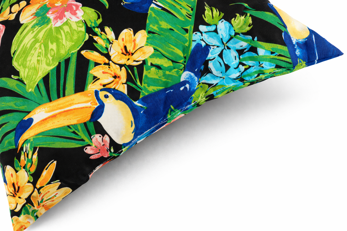 2 Pack Outdoor Throw Pillows, Waterproof & Fade-Resistant Patio Cushions