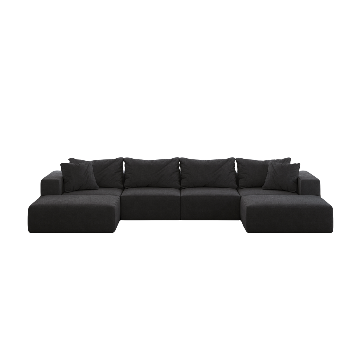 Oversized Sponge Cloud Sofa - Modern Sectional Couch Set