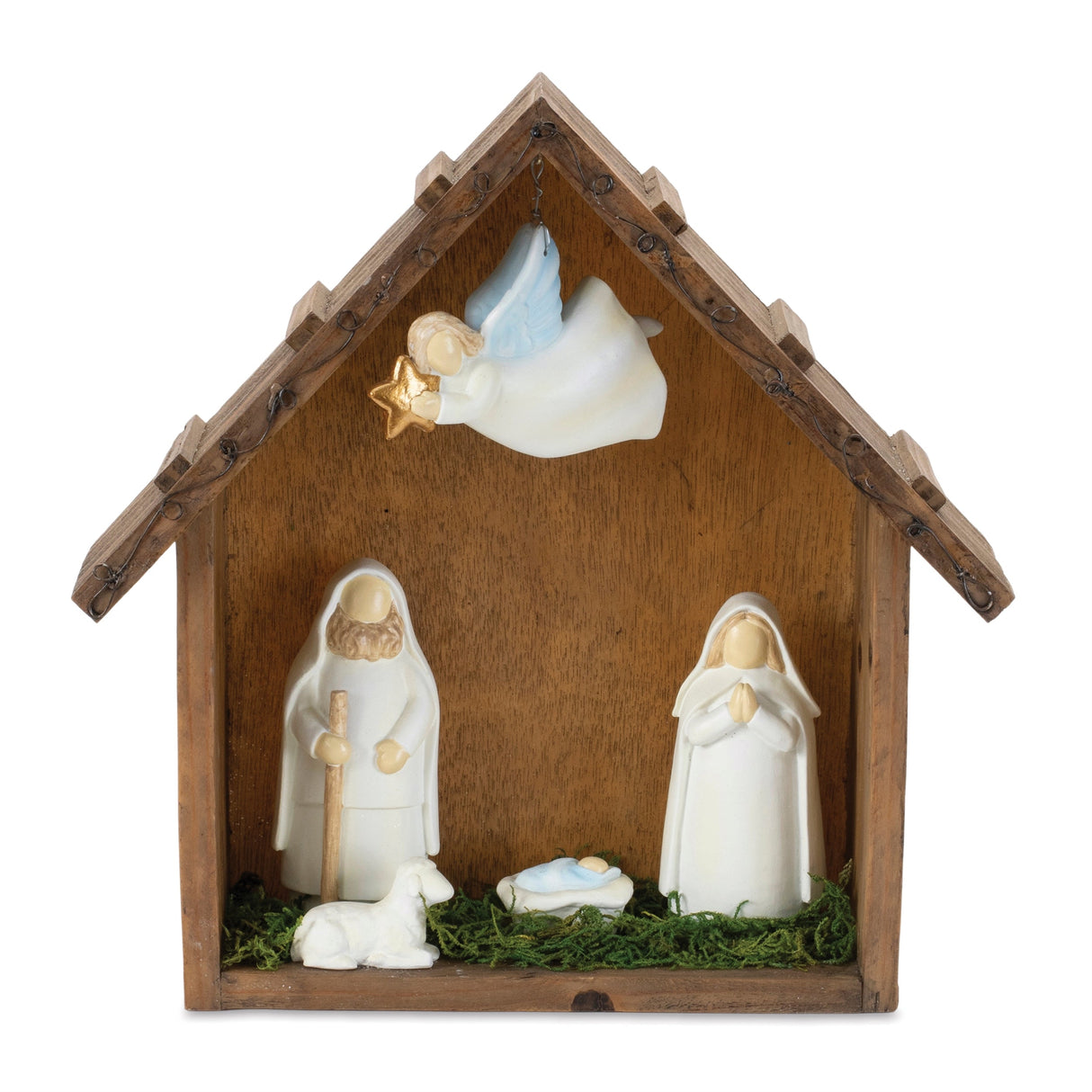 Holiday Nativity Scene Display 10"L