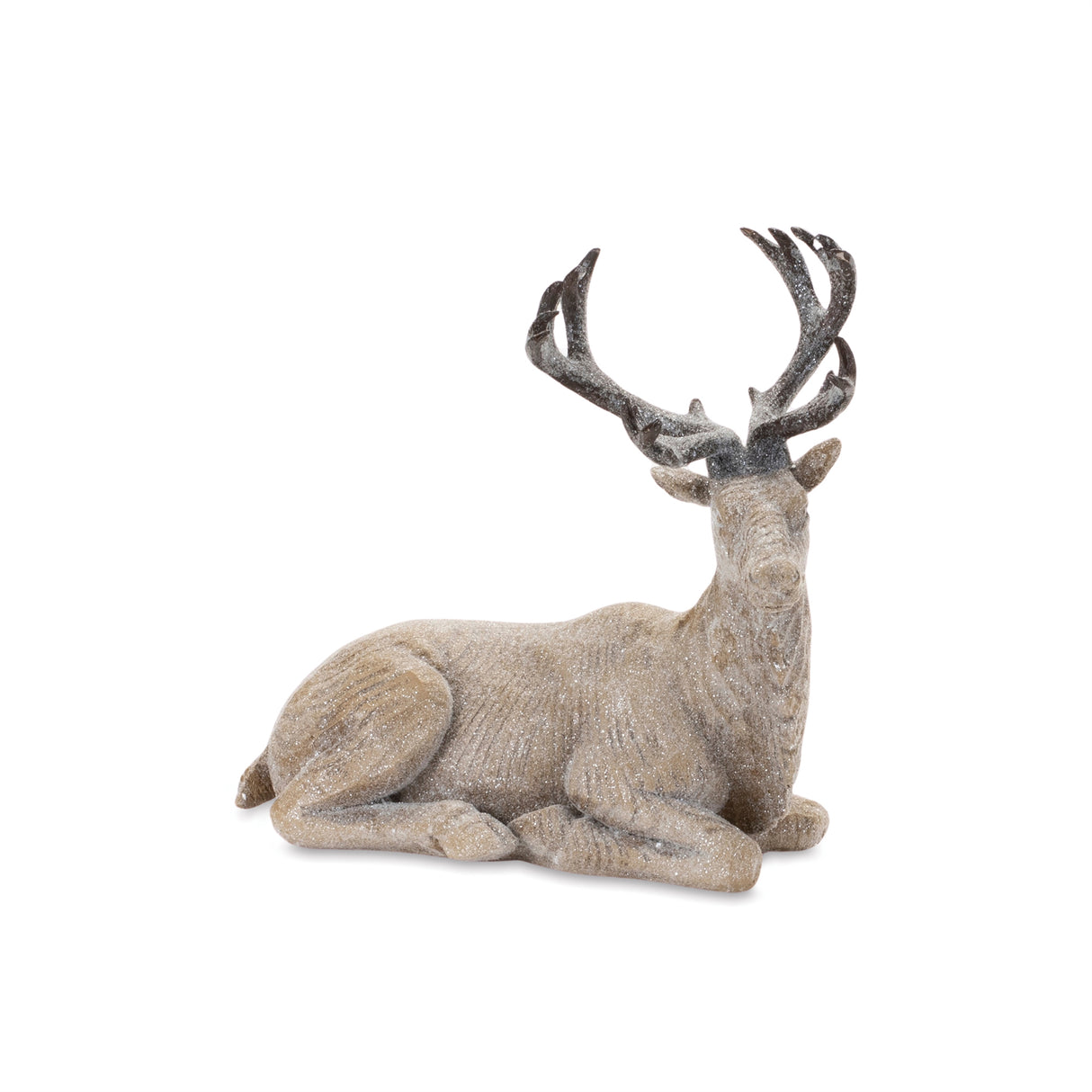 Winter deer figurine (set of 2)