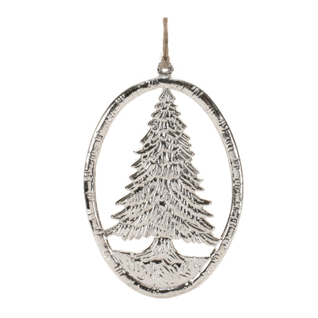 Etched-Metal-Pine-Tree-Ornament-(Set-of-12)-Christmas-Ornaments