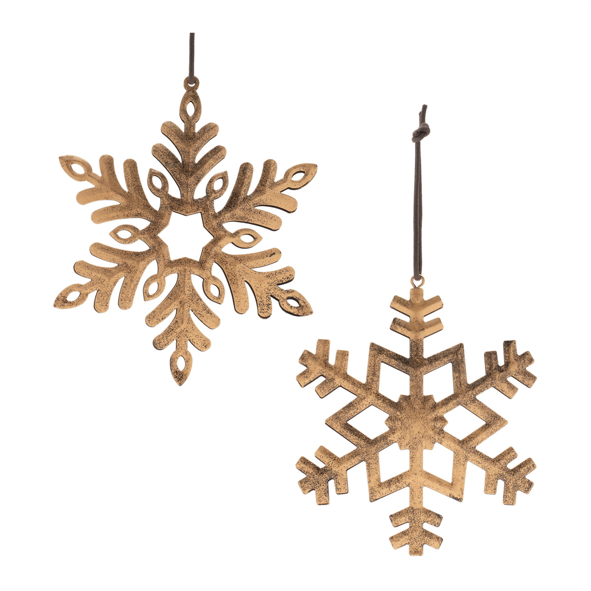Distressed-metal-snowflake-(set-of-12)-Christmas-Decor