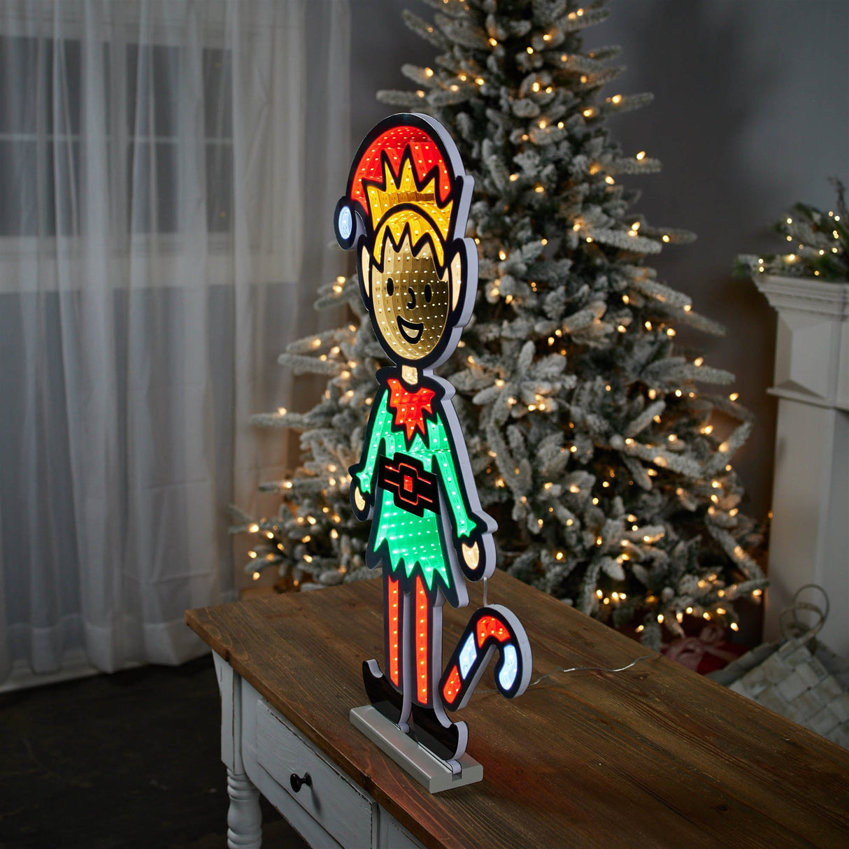 Holiday Elf Ekkolight 29"H