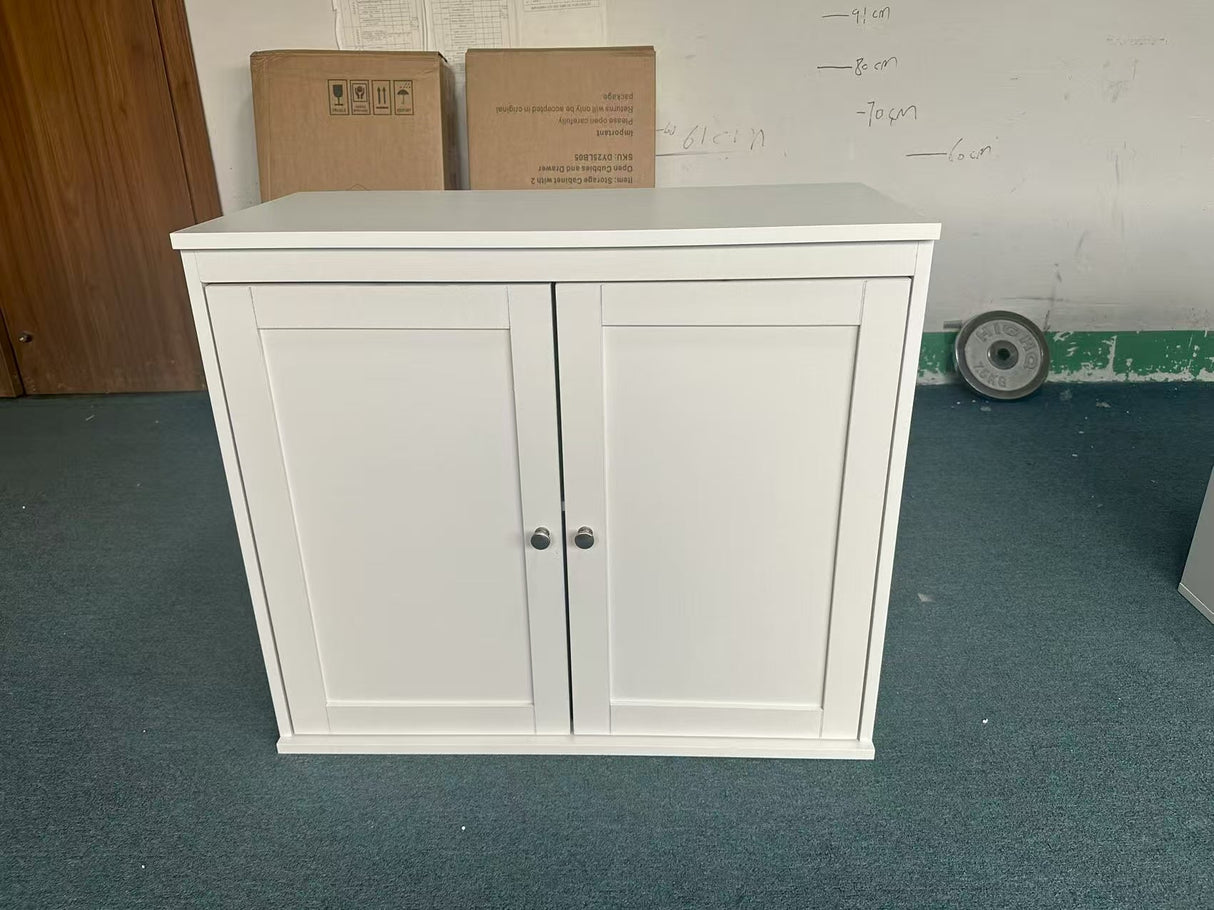 Kitchen Storage Cabinet with Double Doors