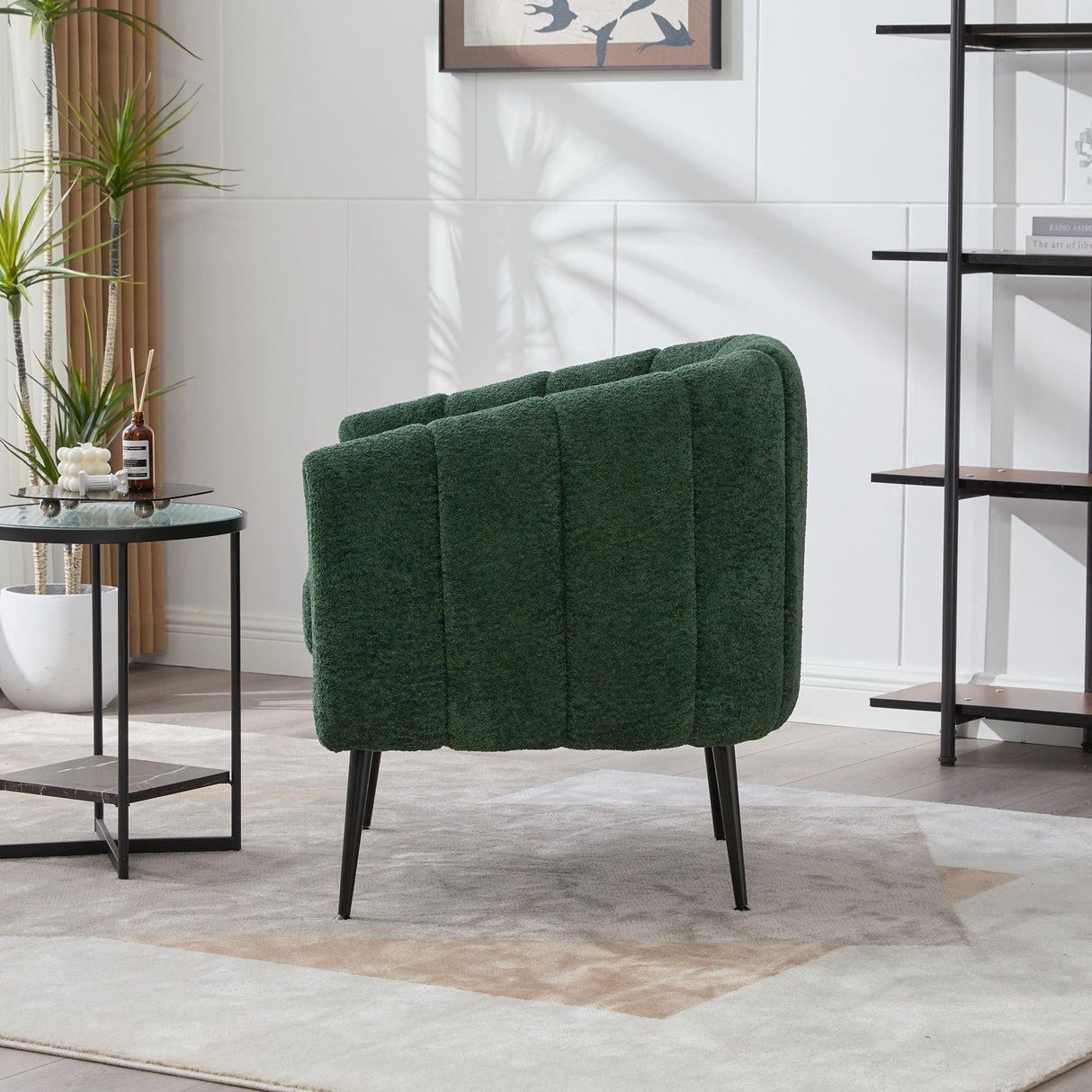 Vanity Barrel Accent Lounge Chair